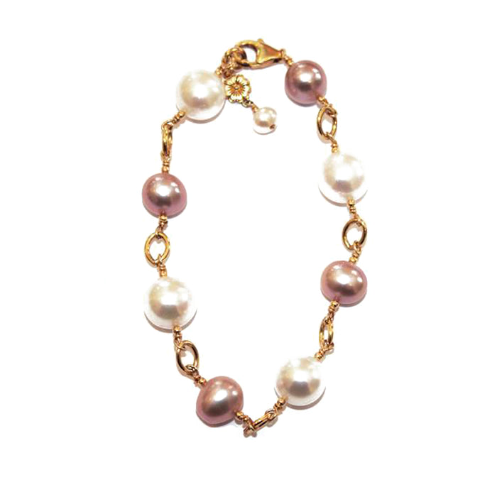 Pearls in two colors!
