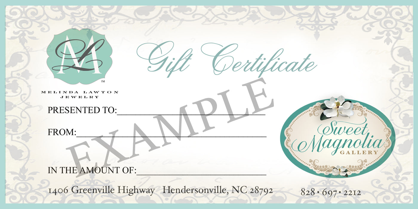 Gift Certificate $100.00